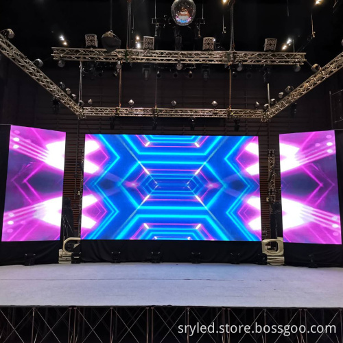 Professional Portable Rental LED Screen with Various Resolution Options for Concert Stages and DJ Events